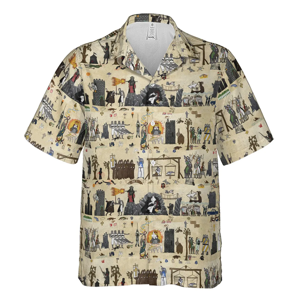 Bayeux Tapestry Monty Python Hawaiian Shirt