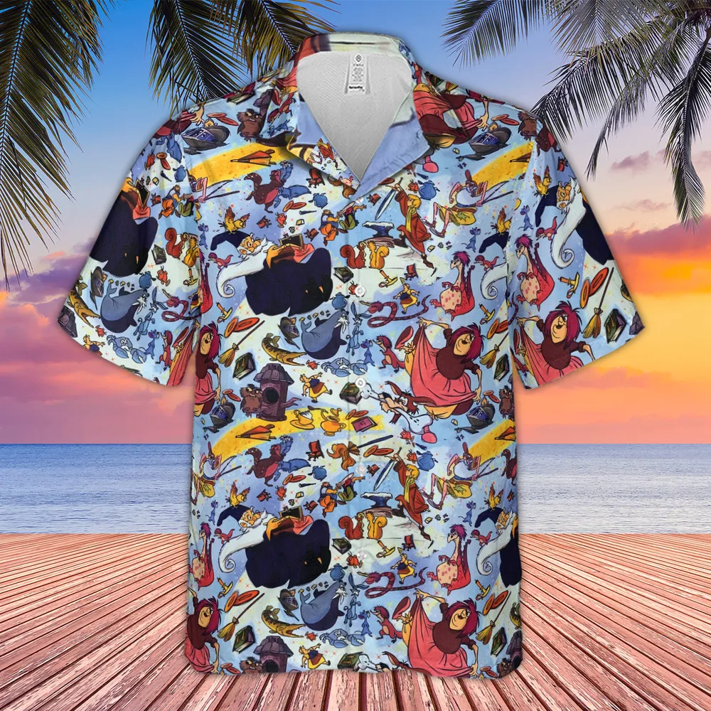 King Arthur Sword And The Stone Hawaiian Shirt - 4