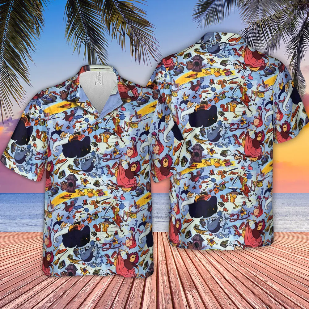 King Arthur Sword And The Stone Hawaiian Shirt - 2