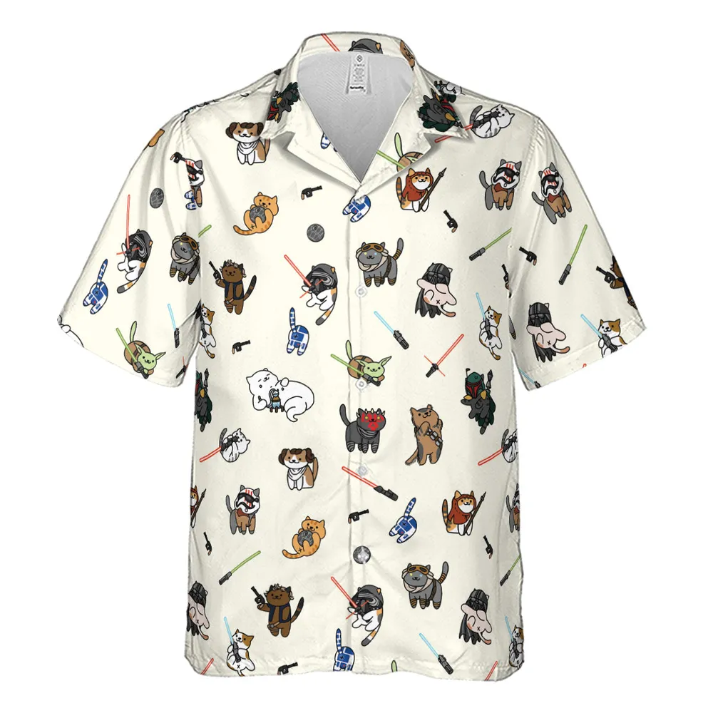 Star Wars Characters as Cats Hawaiian Shirt - 2