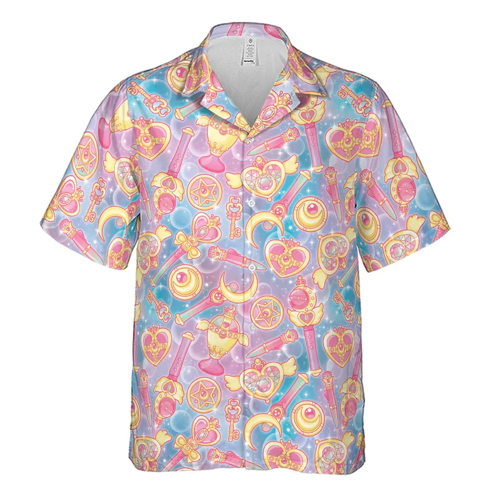 Magical Girls Sailor Moon Hawaiian Shirt - 4