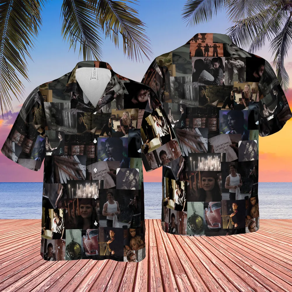 Memorable Vampire Moments The Vampire Diary Hawaiian Shirt - 2