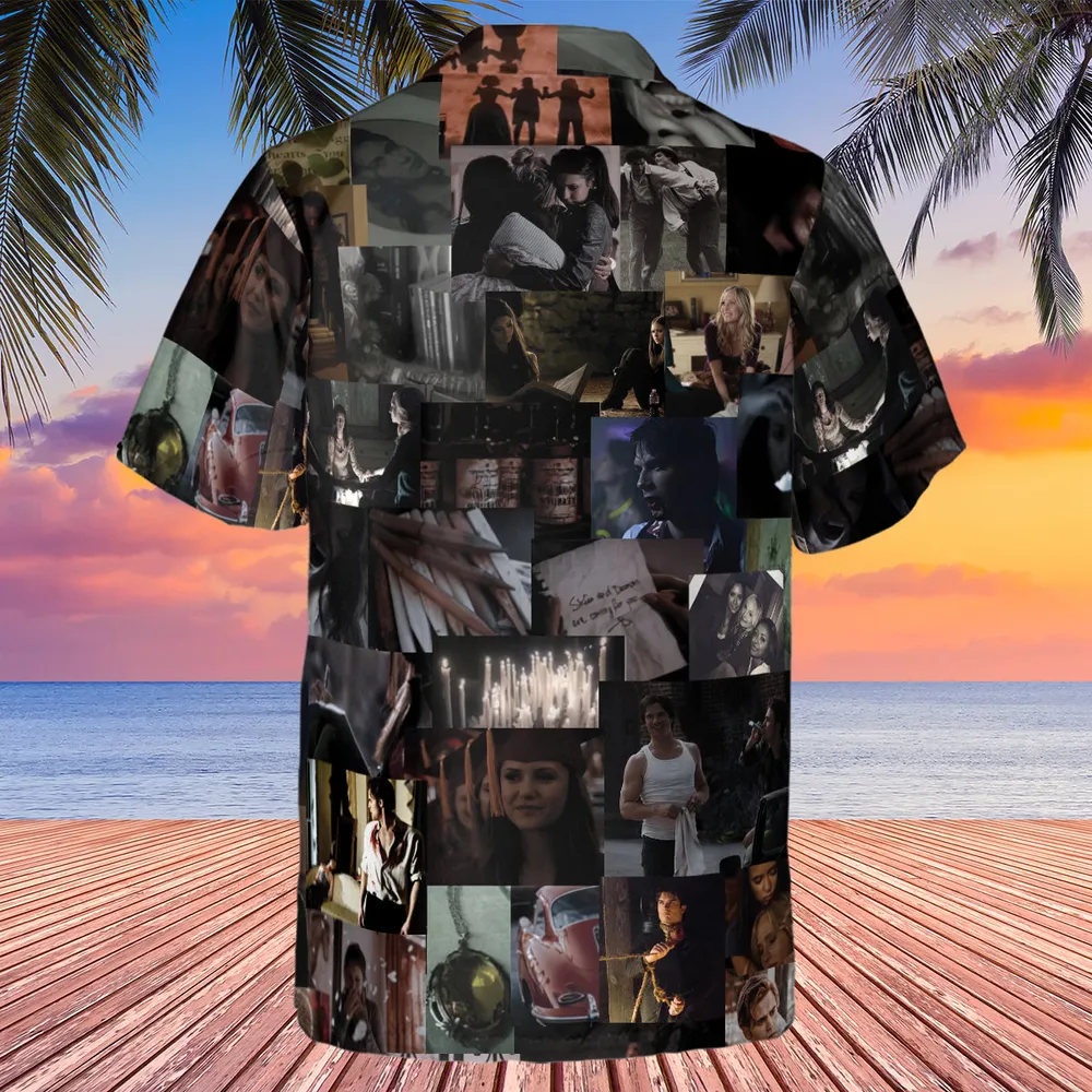 Memorable Vampire Moments The Vampire Diary Hawaiian Shirt - 3