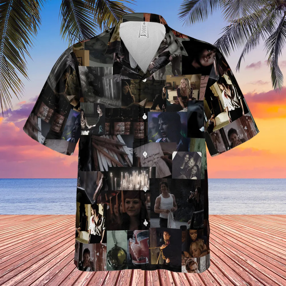 Memorable Vampire Moments The Vampire Diary Hawaiian Shirt - 4
