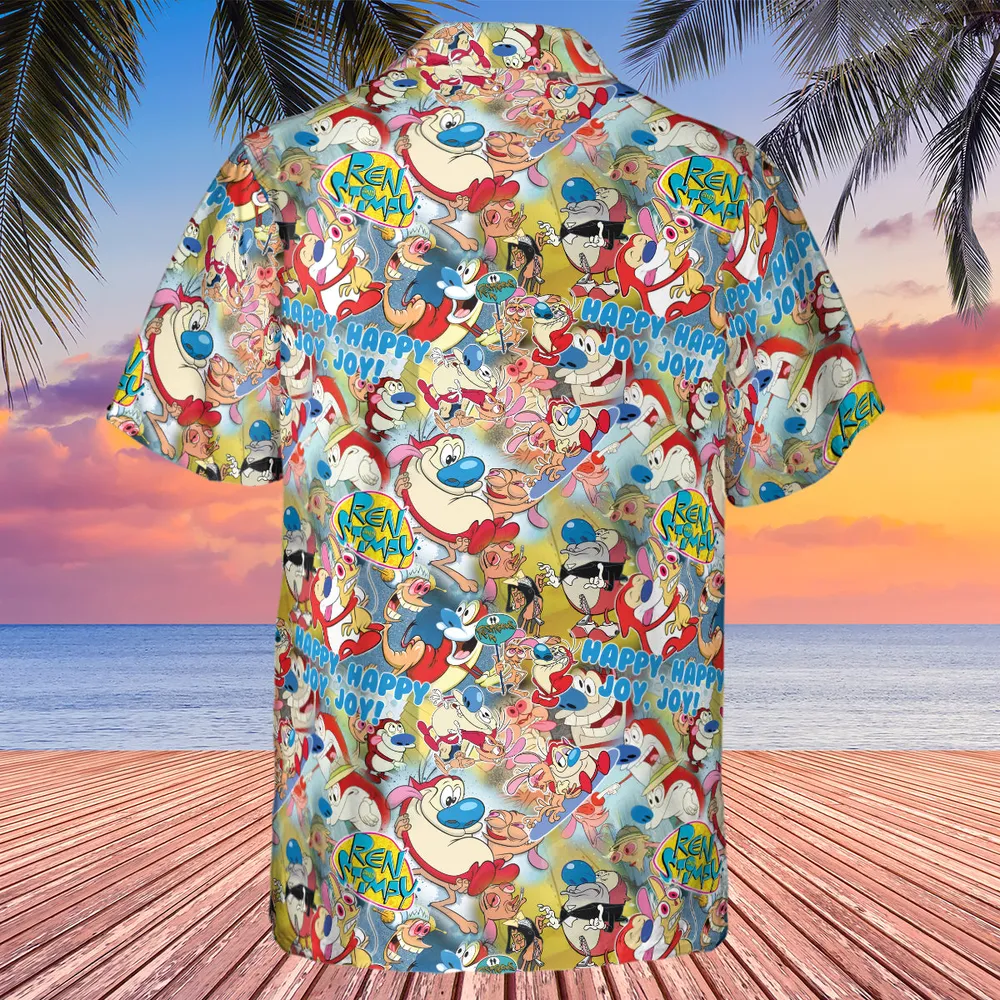 The Ren and Stimpy Show Hawaiian Shirt - 3