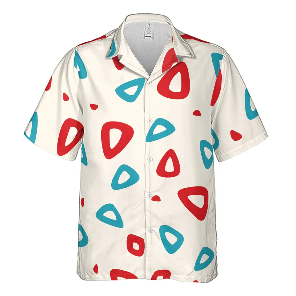 Togepi Pattern Pokemon Hawaiian Shirt - 3