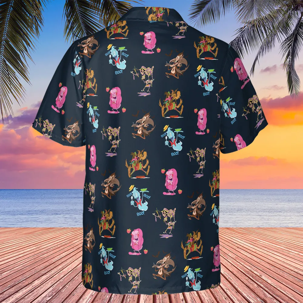 Funny Cereal Monsters Universal Monsters Hawaiian Shirt - 3