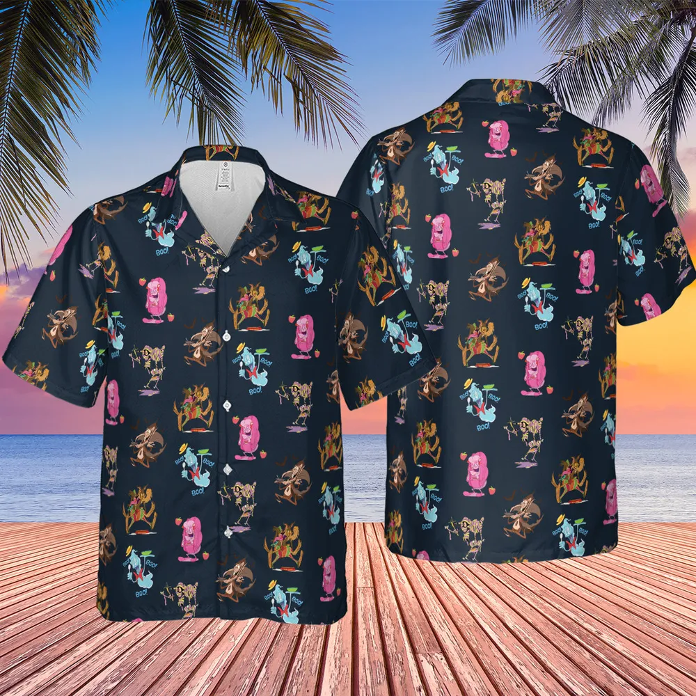 Funny Cereal Monsters Universal Monsters Hawaiian Shirt - 2
