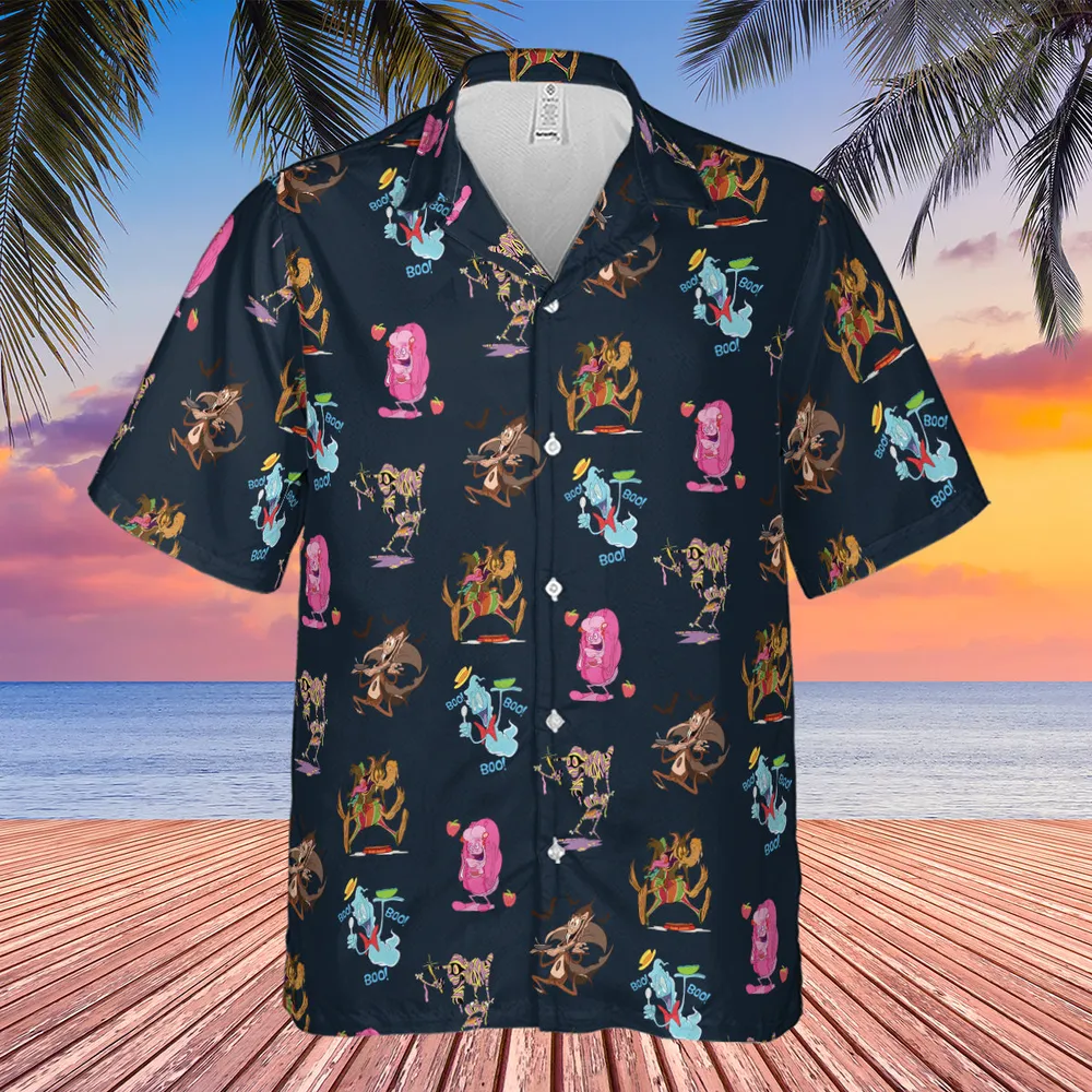 Funny Cereal Monsters Universal Monsters Hawaiian Shirt - 4