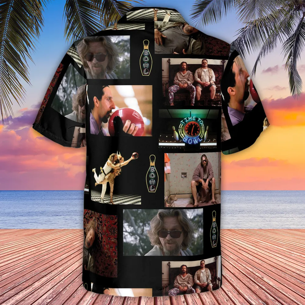 The Big Lebowski Famous Scenes Hawaiian Shirt - 3