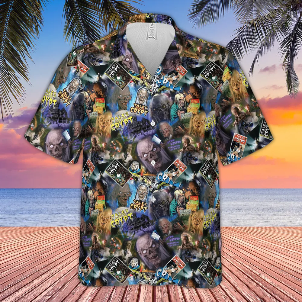 Tales from the Crypt Hawaiian Shirt - 4