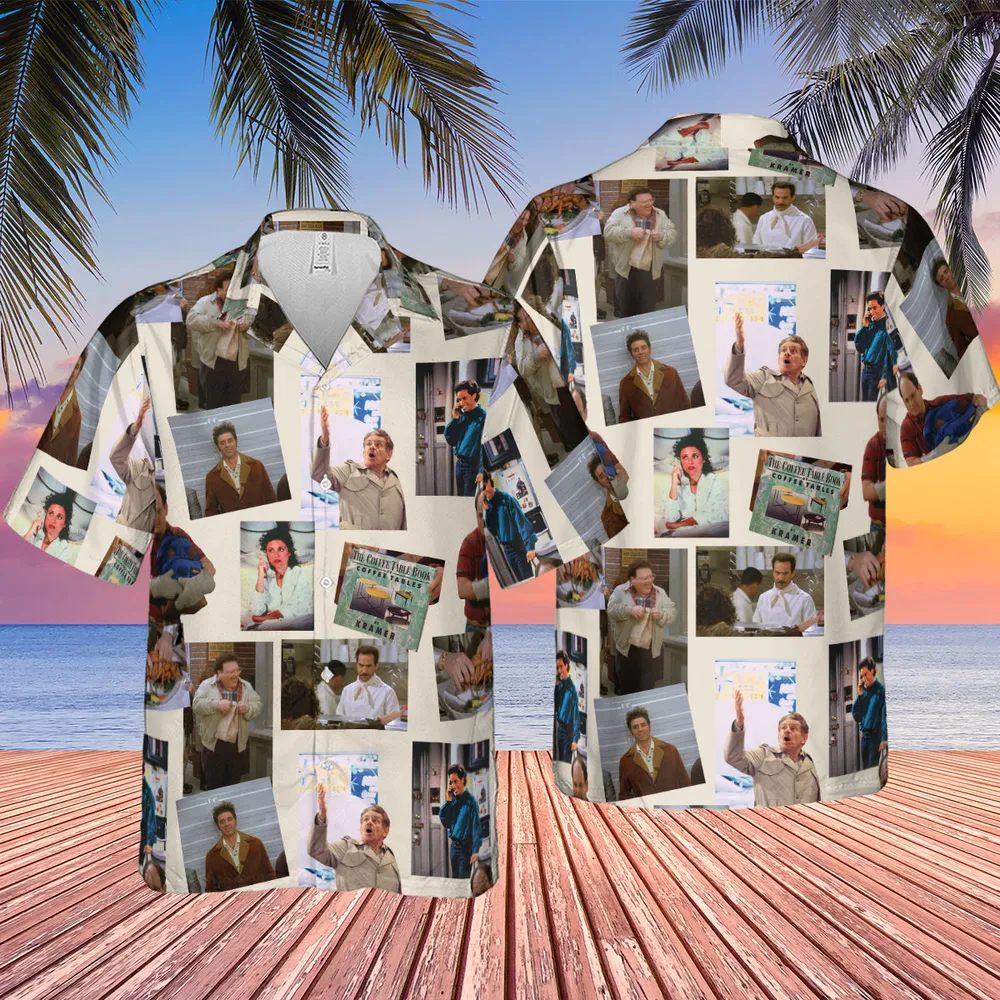 Seinfeld Famous Scenes Hawaiian Shirt - 2