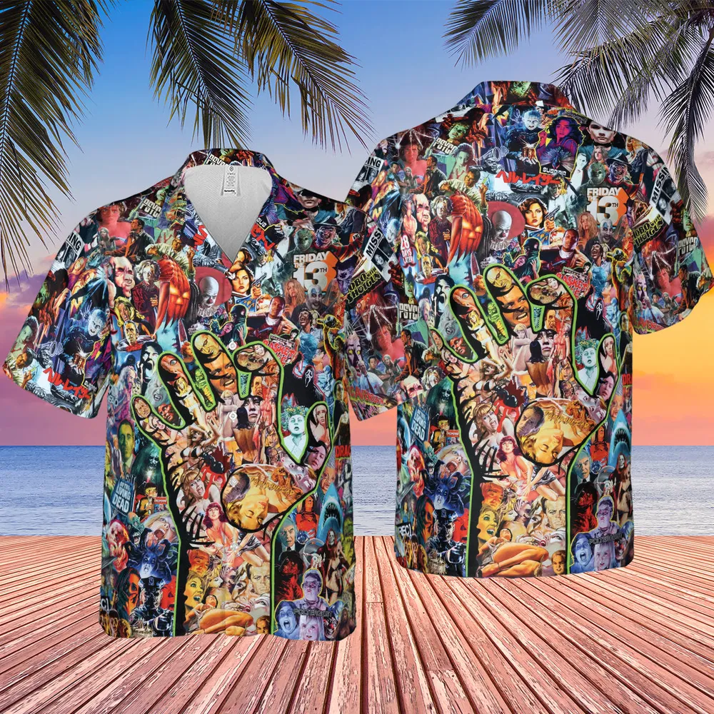 Horror My Love Hawaiian Shirt - 2