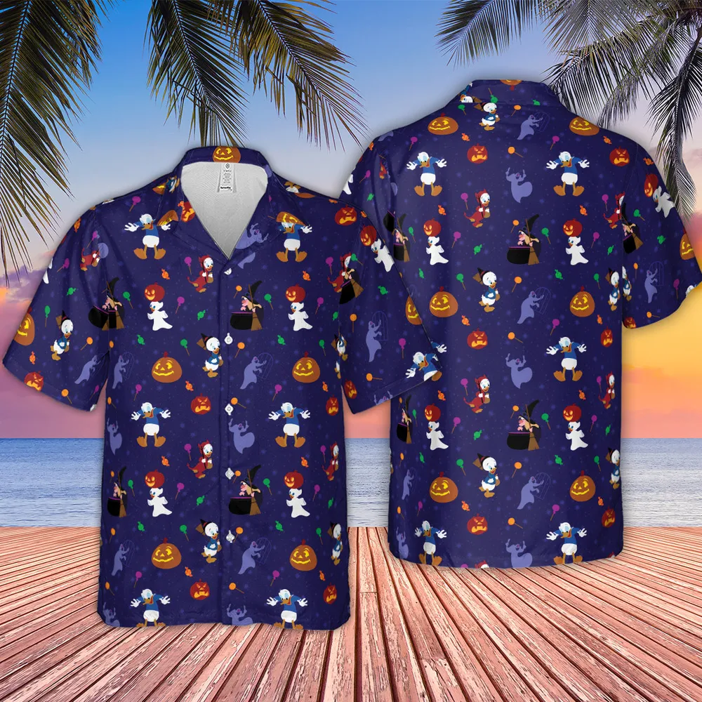 Spooky Month Halloween Hawaiian Shirt - 2