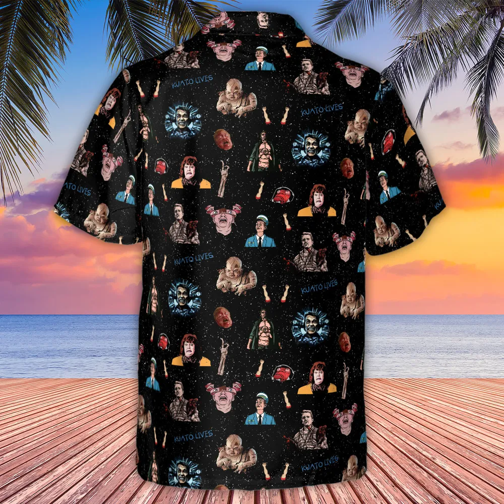 Total Recall Pattern Hawaiian Shirt - 3
