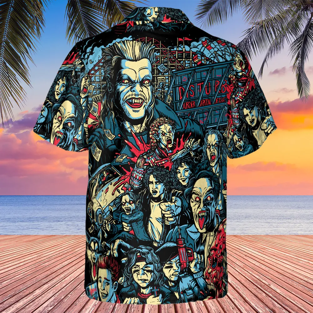 The Lost Boys Eighties Vampire Horror Hawaiian Shirt - 3