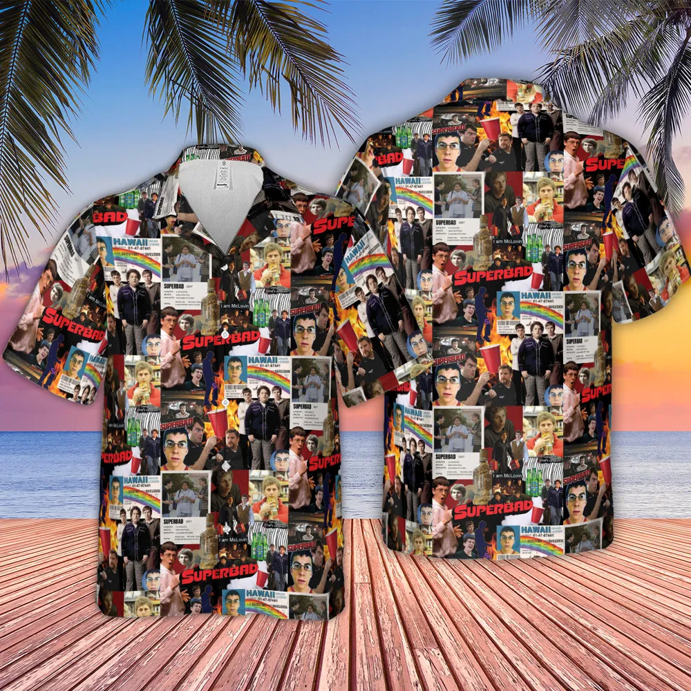 Seth Evan McLovin Superbad Hawaiian Shirt - 2