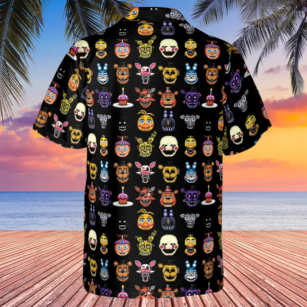 Five Nights At Freddys World Hawaiian Shirt - 3