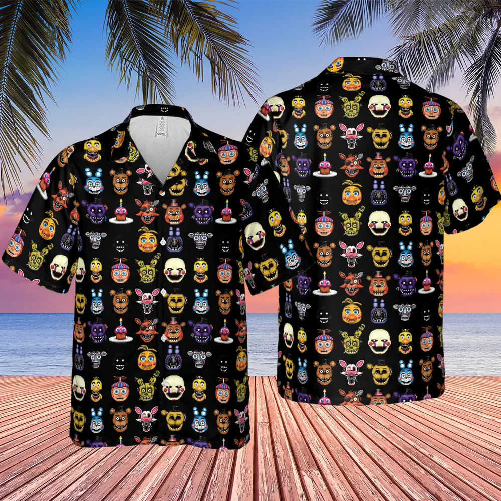 Five Nights At Freddys World Hawaiian Shirt - 2