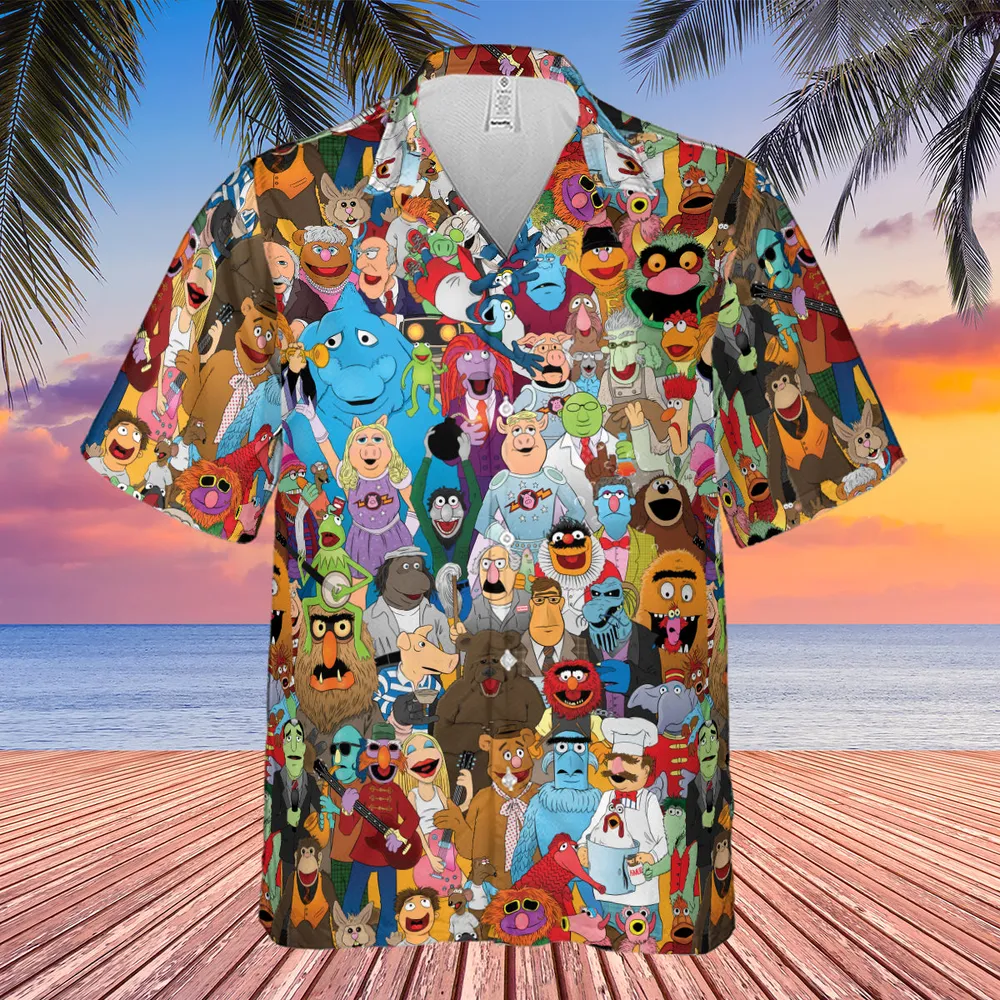 The Great Muppet Jubilee The Muppet Hawaiian Shirt - 4