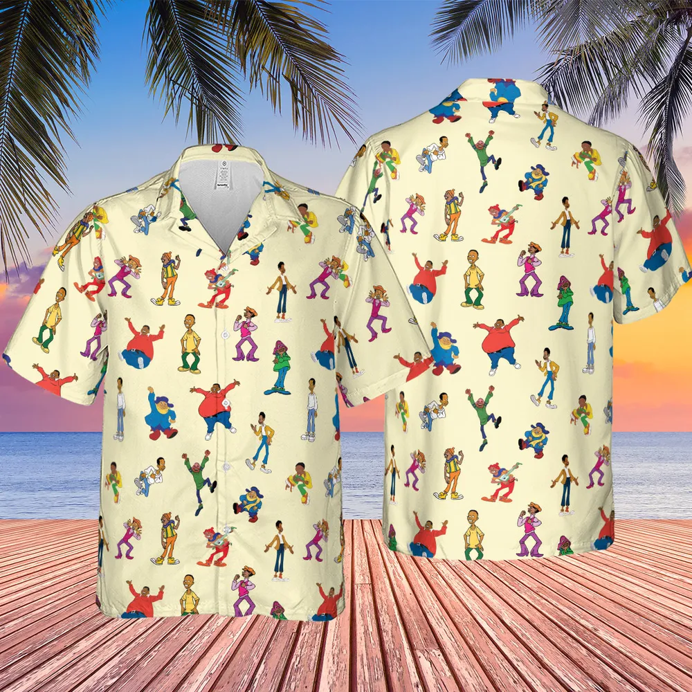 Fat Albert and the Cosby Kids Hawaiian Shirt - 2