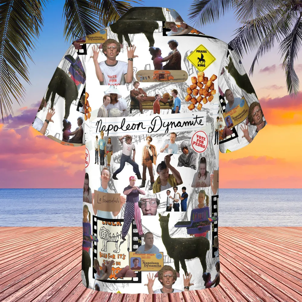 Napoleon Dynamite Journal Hawaiian Shirt - 3