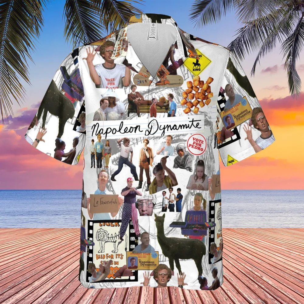 Napoleon Dynamite Journal Hawaiian Shirt - 4