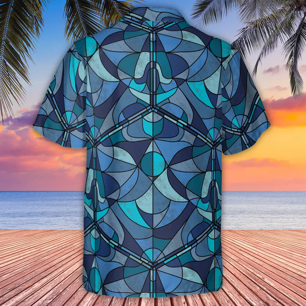 Stained Glass Monster RPG Hawaiian Shirt - 2