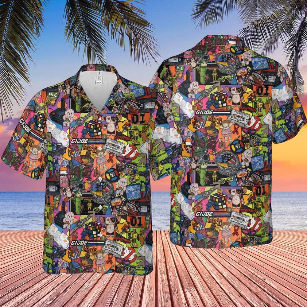 The 1980's. The Decade Of Greed Hawaiian Shirt - 2
