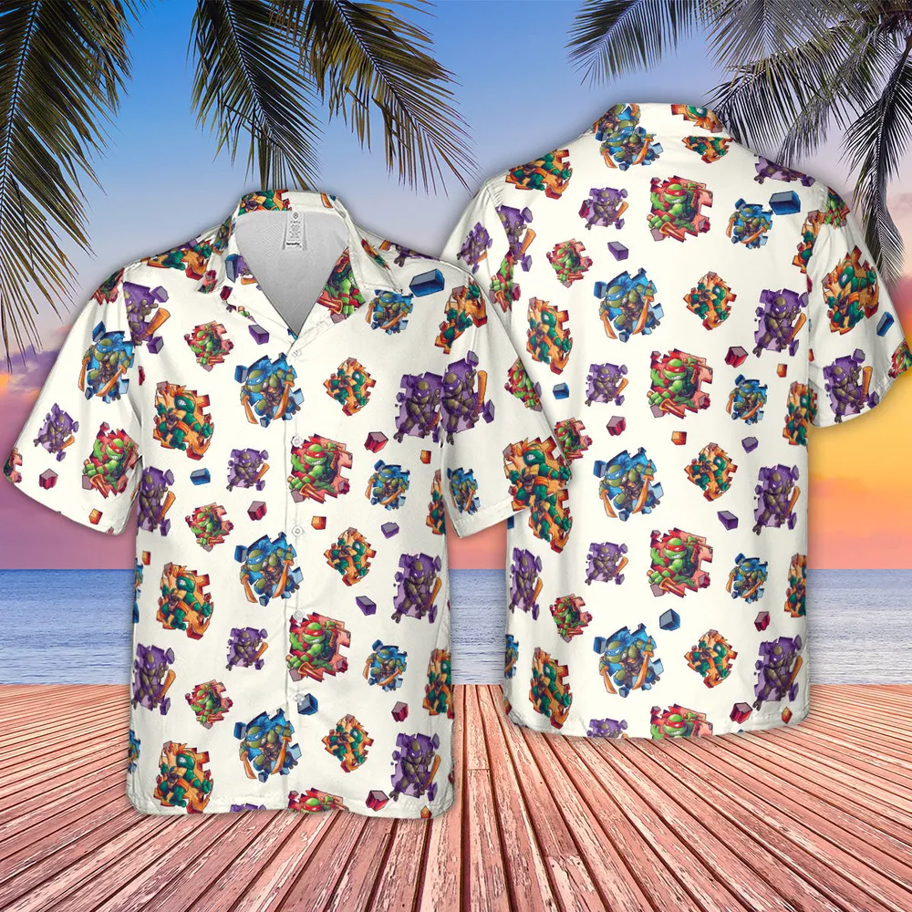 TMNT Break The Wall Hawaiian Shirt - 2