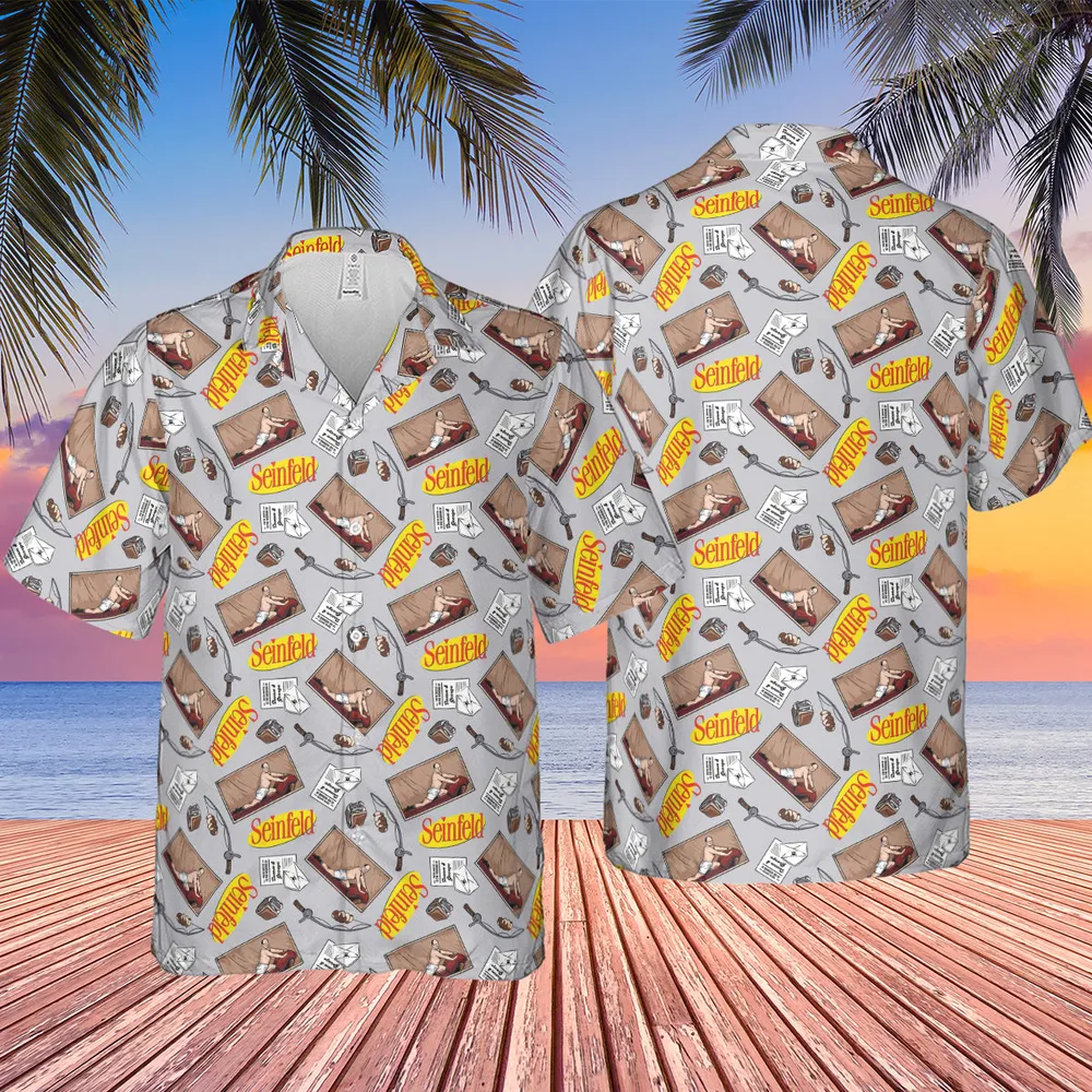 George Underwear Seinfeld Hawaiian Shirt - 2