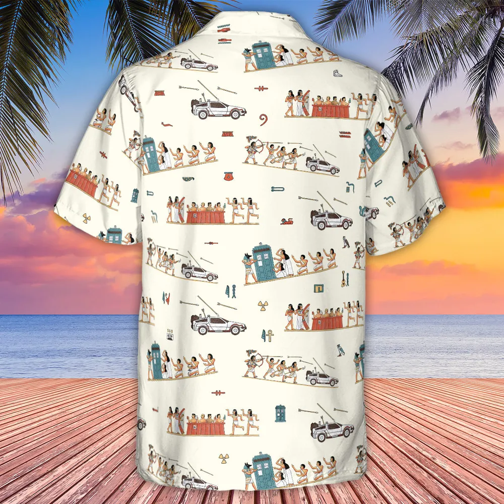 Lost In Egypt Hawaiian Shirt - 3