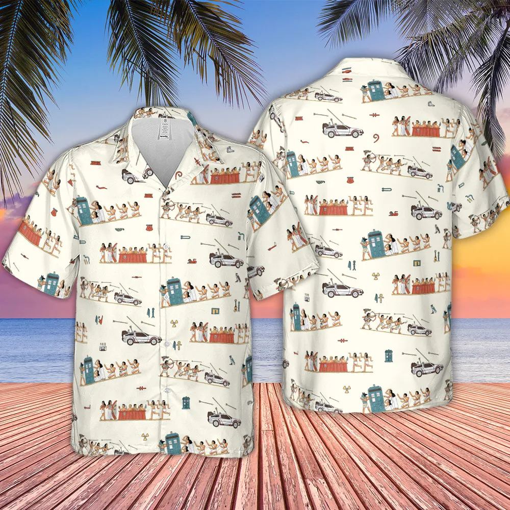 Lost In Egypt Hawaiian Shirt - 2