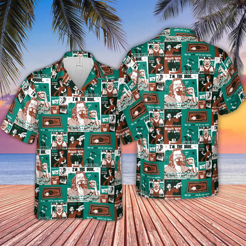 I'm The Dude The Big Lebowski Hawaiian Shirt - 2