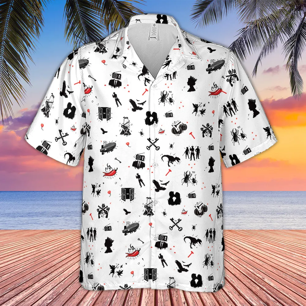 Legandary Bands Mashup Hawaiian Shirt - 4