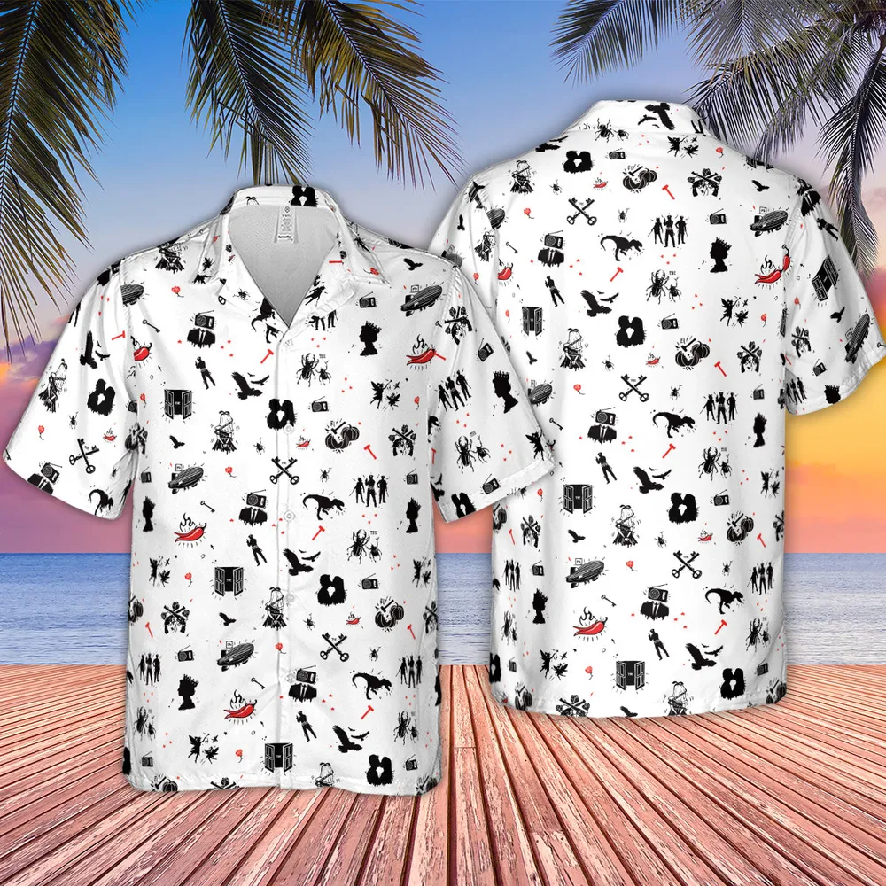 Legandary Bands Mashup Hawaiian Shirt - 2