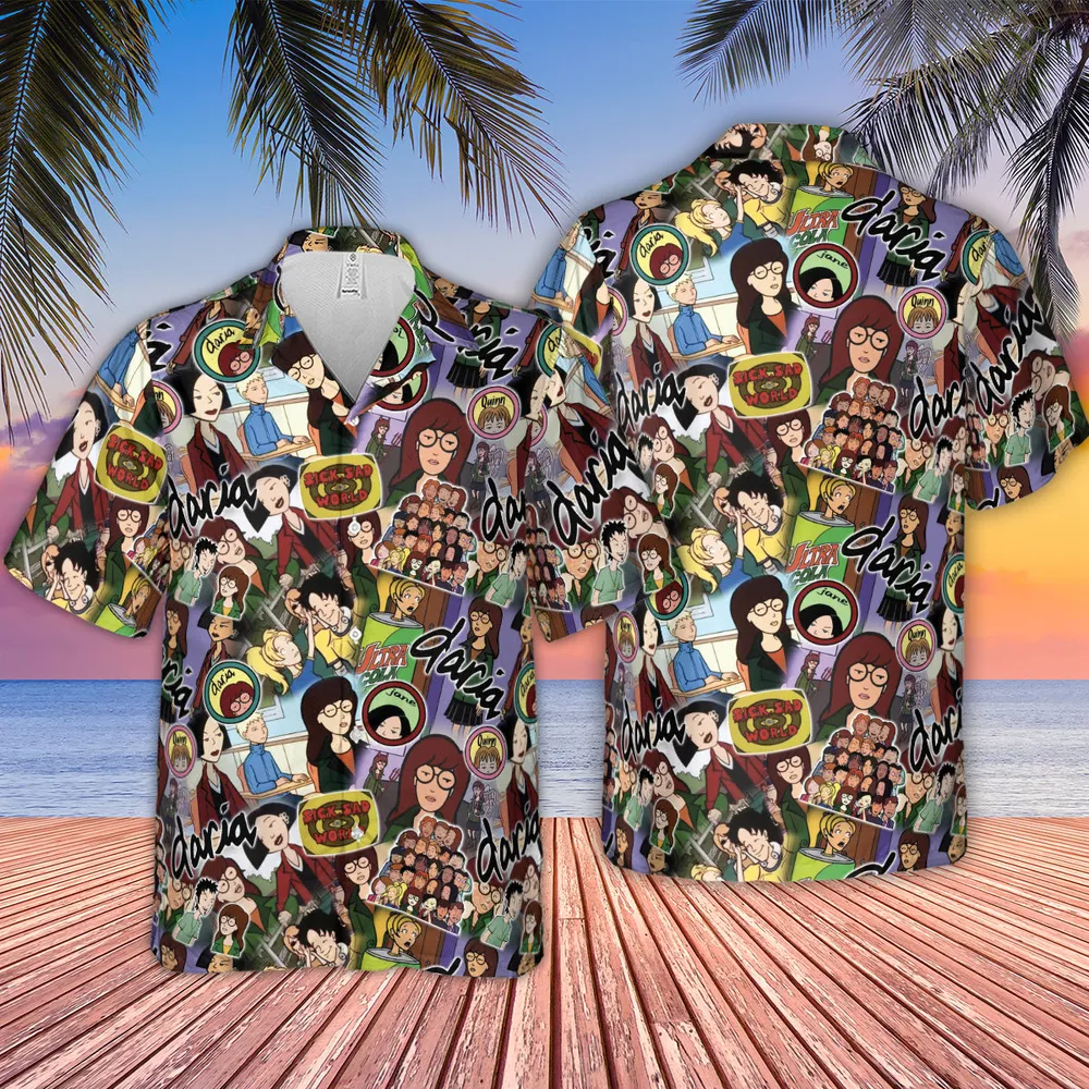 Sick Sad World Daria Hawaiian Shirt - 2