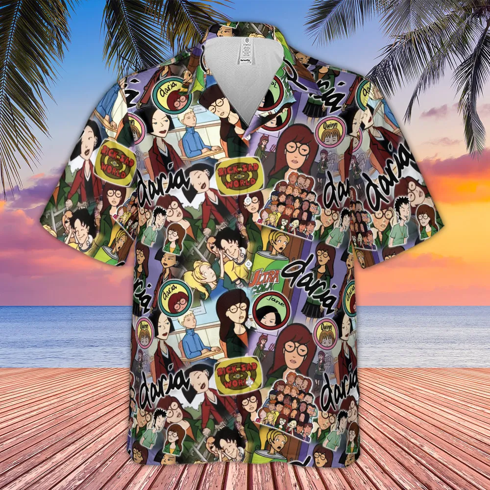 Sick Sad World Daria Hawaiian Shirt - 4