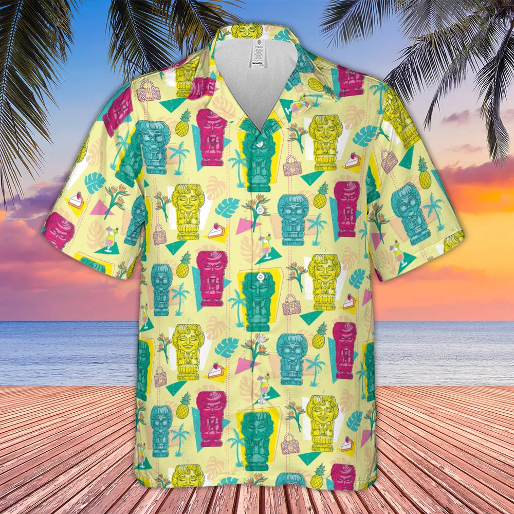 Golden Girls Tiki Shack Aloha Hawaiian Shirt - 4