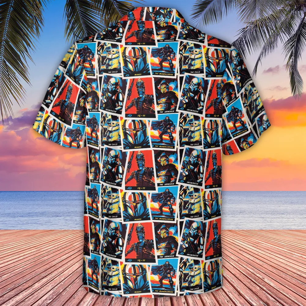 This Is The Way The Mando Pattern Hawaiian Shirt - 3