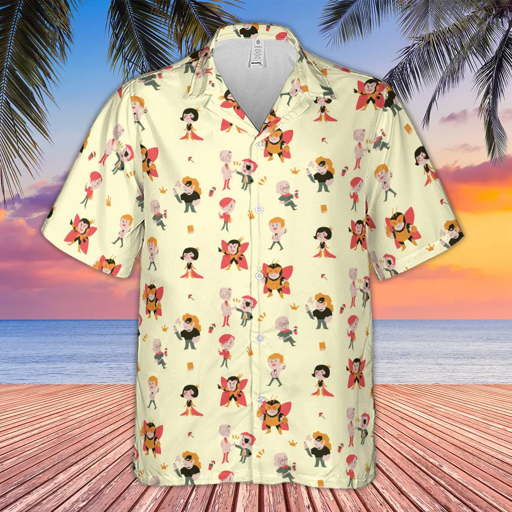 The Venture Bros Pattern Hawaiian Shirt - 4