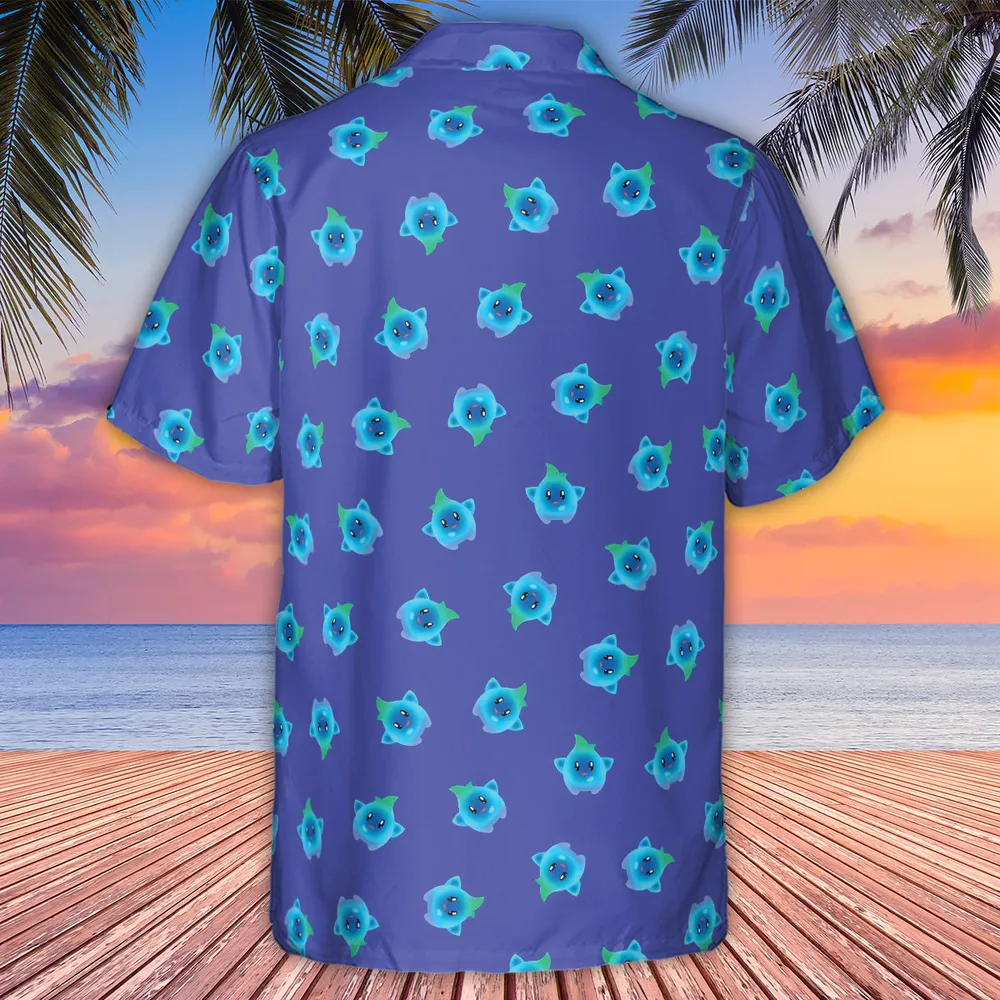 Lumalee Super Mario Movie Pattern Hawaiian Shirt - 3