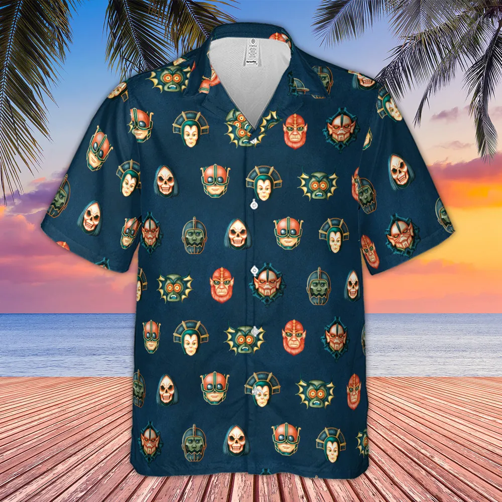 Villains He-man Masters Of The Universe Hawaiian Shirt - 4