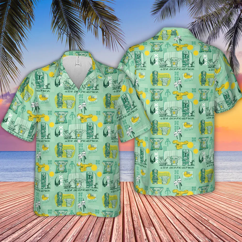 The Mandalorian Star Wars Aloha Hawaiian Shirt - 2