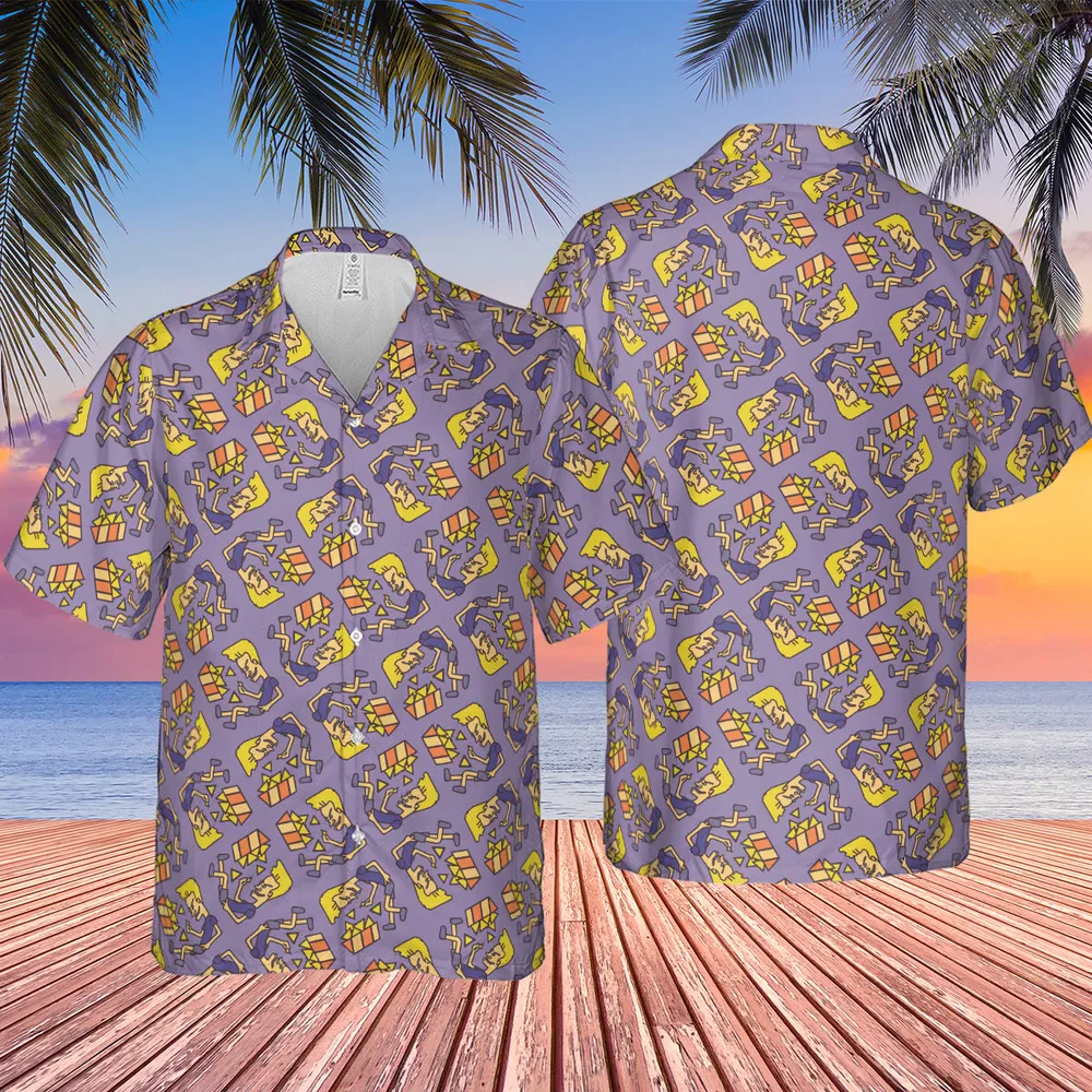 Nachos Rule Beavis and Butthead Hawaiian Shirt - 2