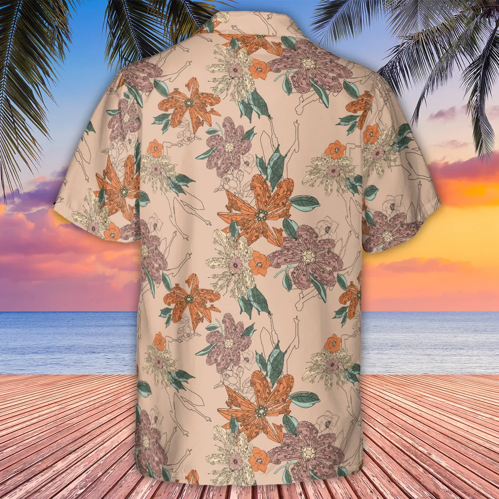 Star Wars Ships Floral Pattern Hawaiian Shirt - 3