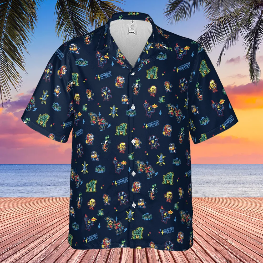 Masters Of The Universe Funny Pattern Hawaiian Shirt - 4