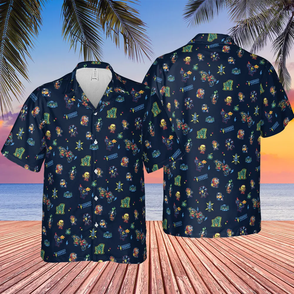 Masters Of The Universe Funny Pattern Hawaiian Shirt - 2