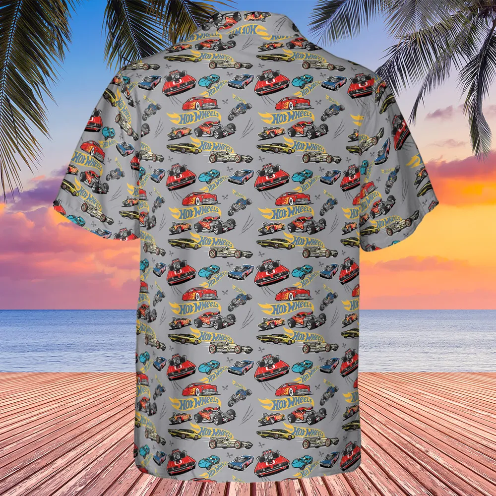 Hot Wheels Classic Car Hawaiian Shirt - 2