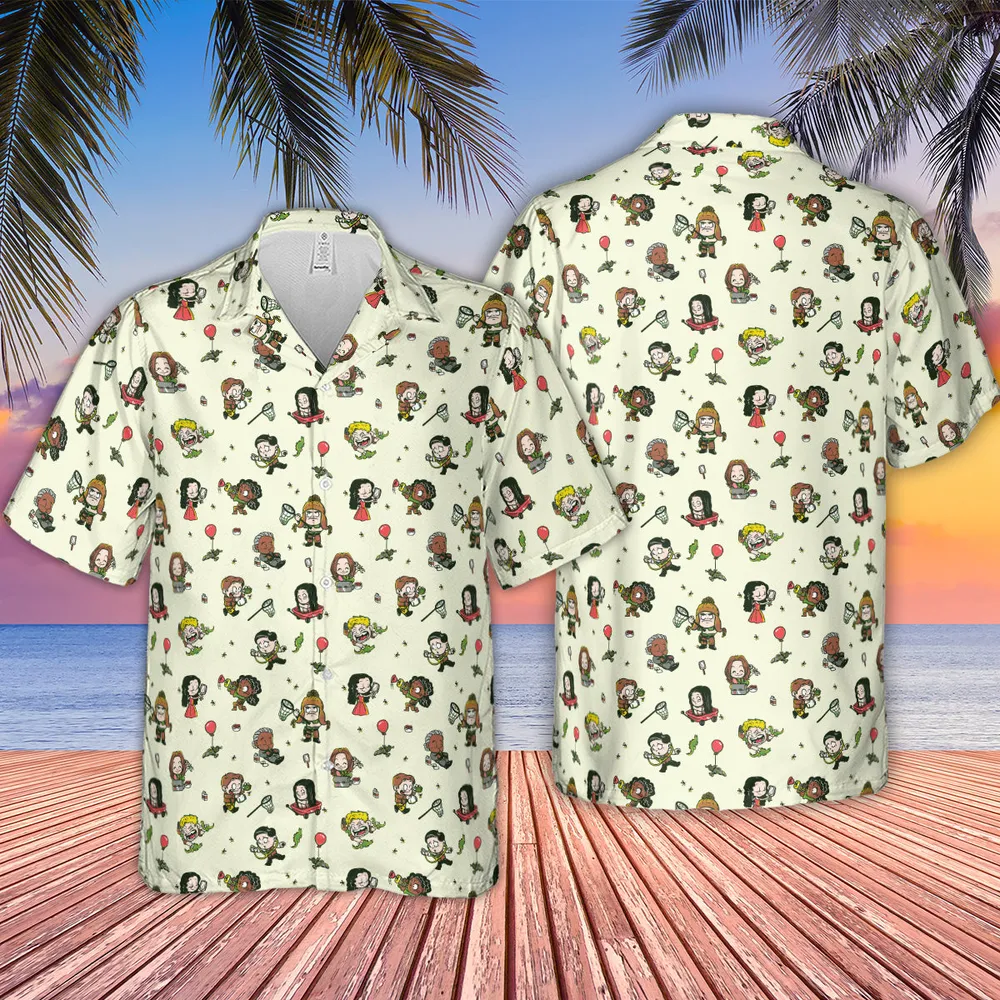 Firefly Characters Hawaiian Shirt - 2